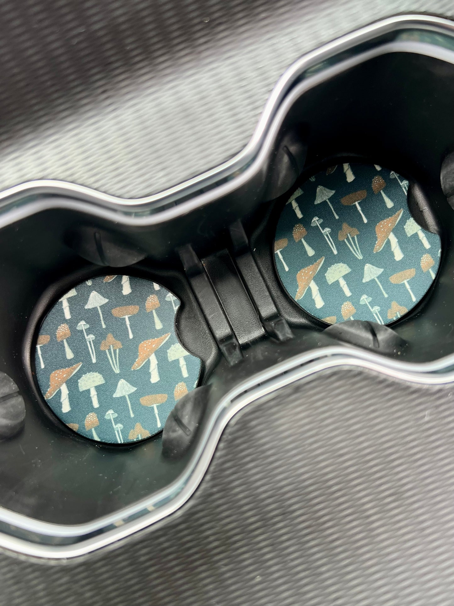 Mushrooms Car Coasters