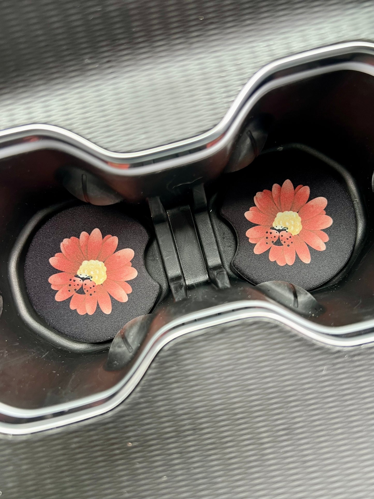 Ladybug Car Coasters