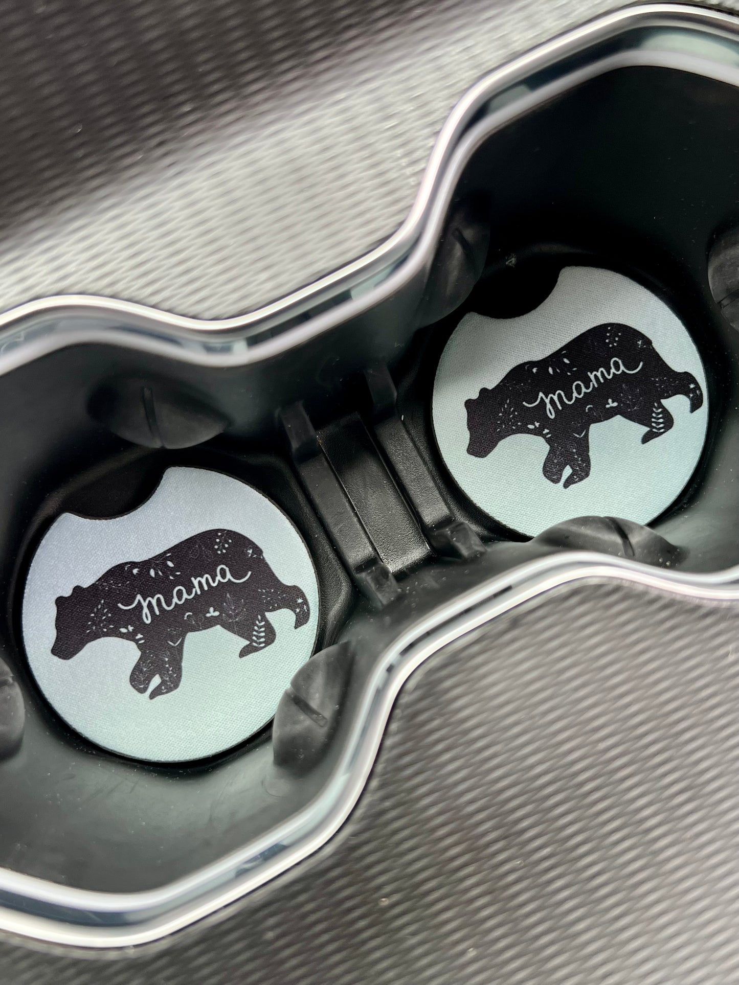 Mama Bear Car Coasters