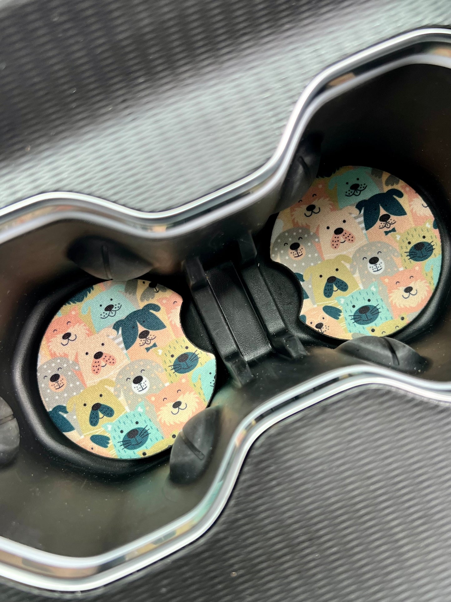 Dogs Car Coasters