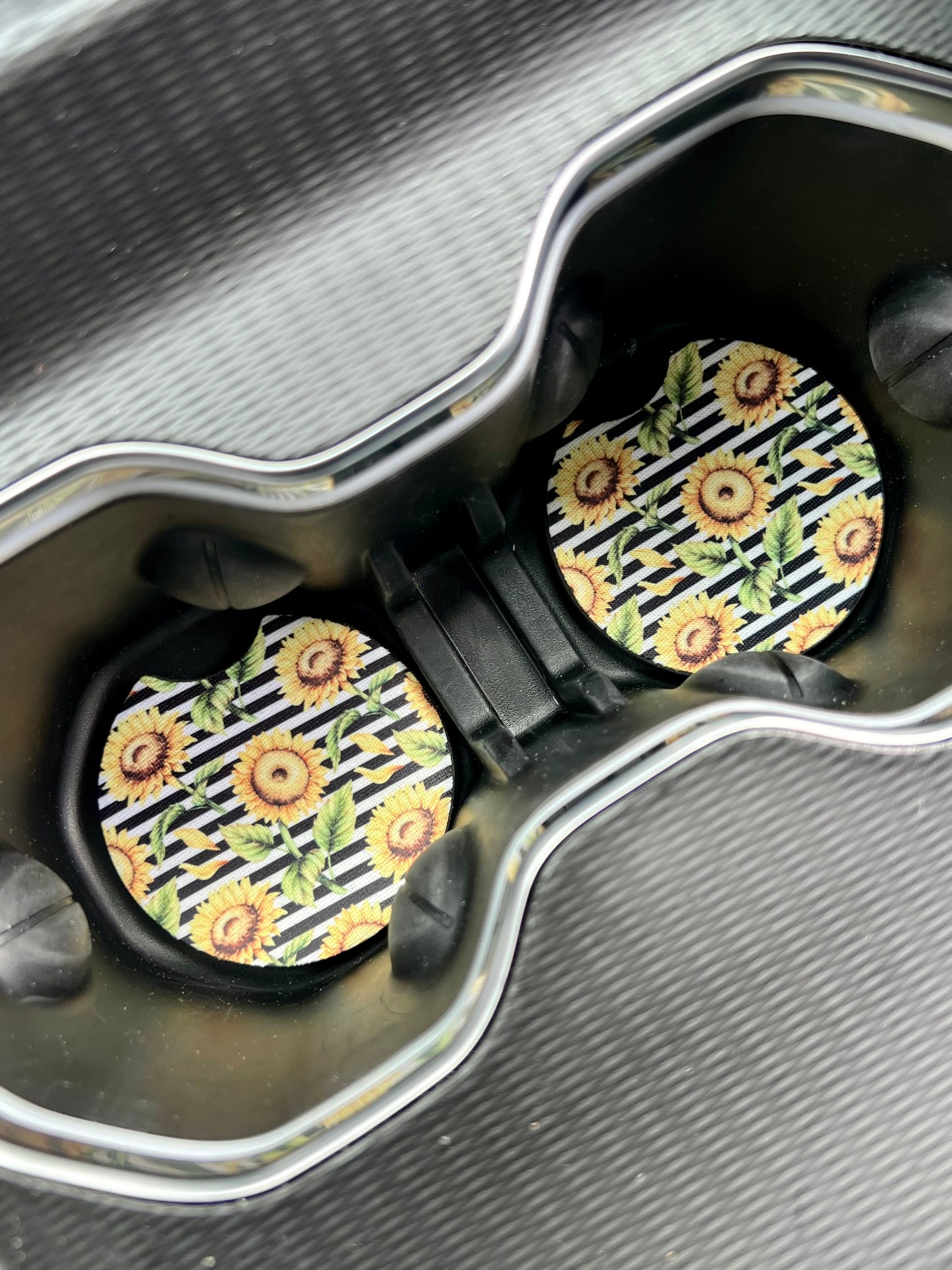 Sunflowers Car Coasters