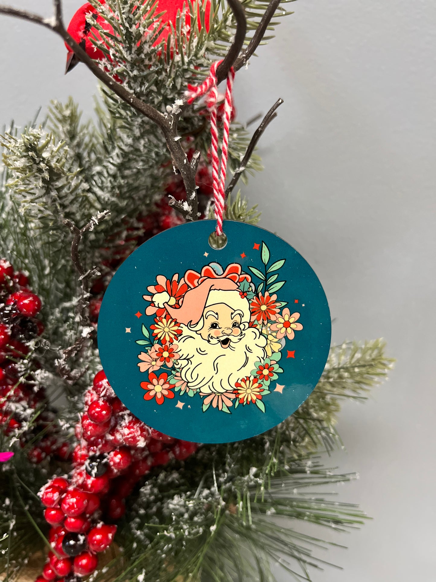 Santa Christmas Ornament