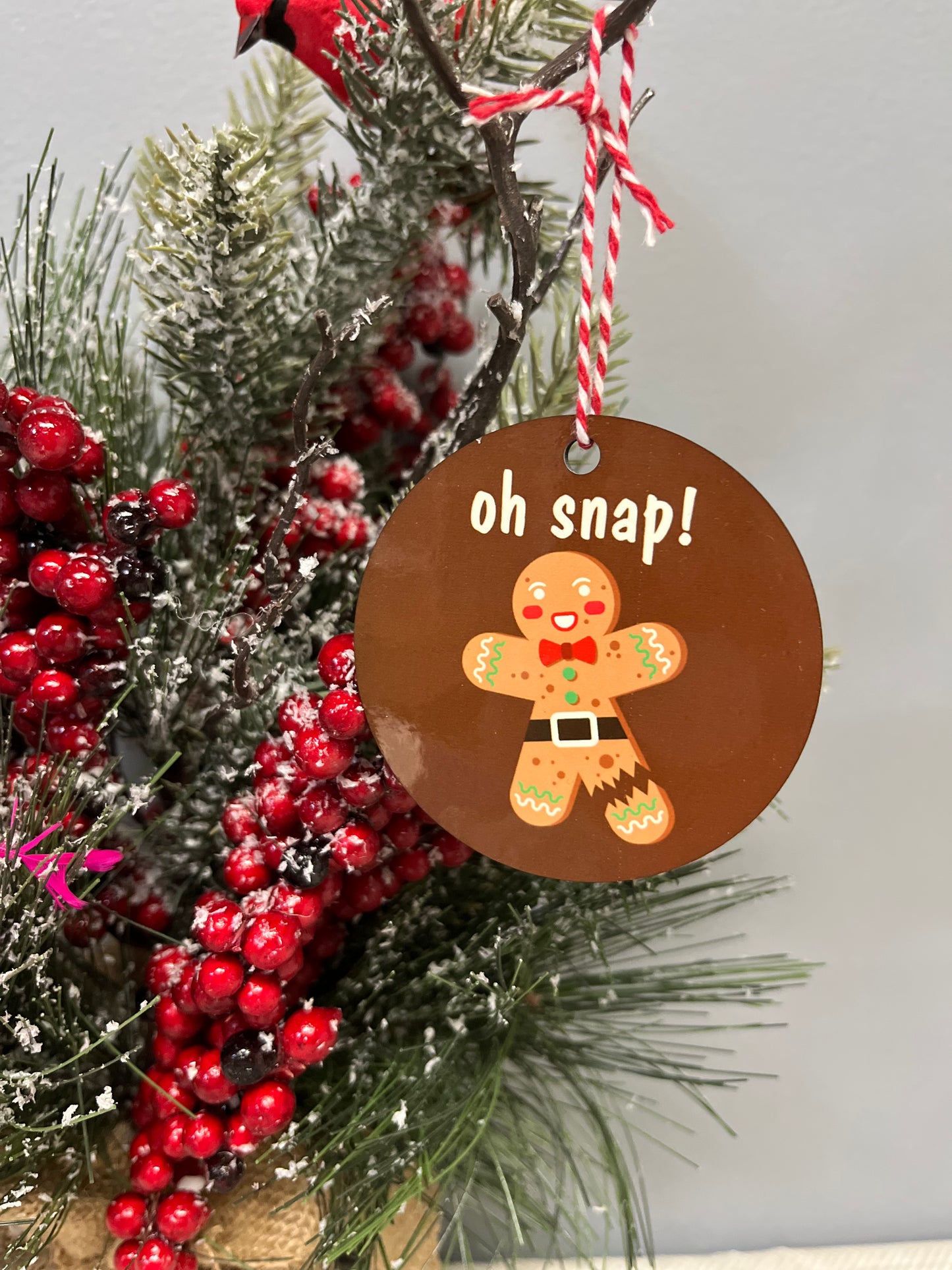 Oh Snap Christmas Ornamentu