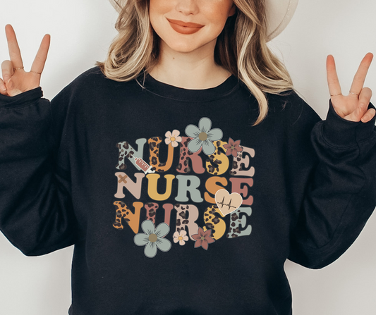 Nurses Unisex Crewneck Sweatshirt