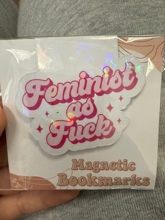 Feminist AF Magnetic Bookmark