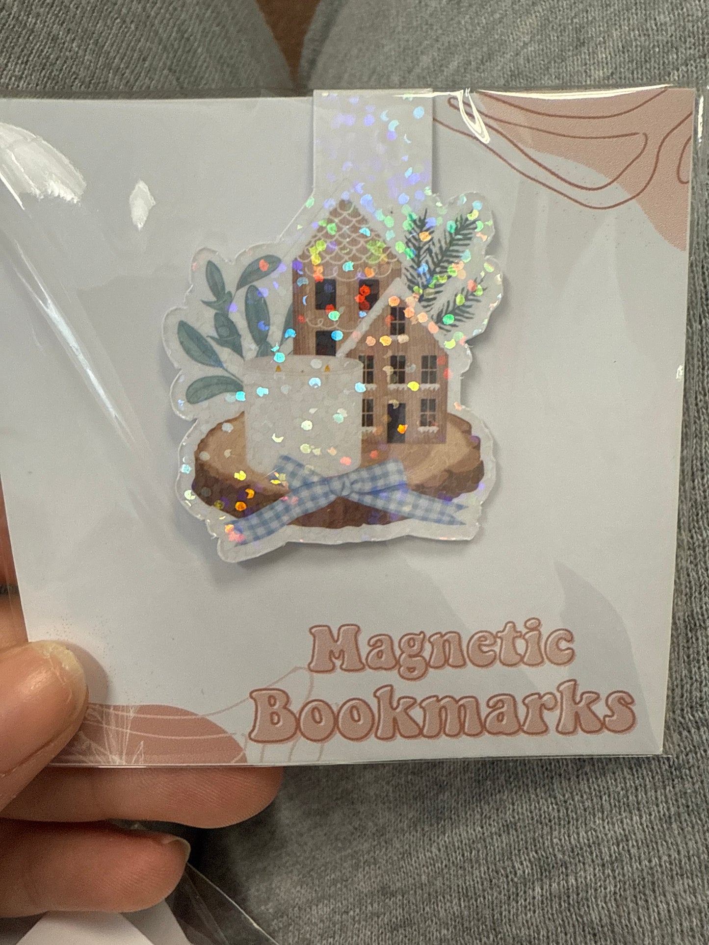 Gingerbread Houses Magnetic Bookmark