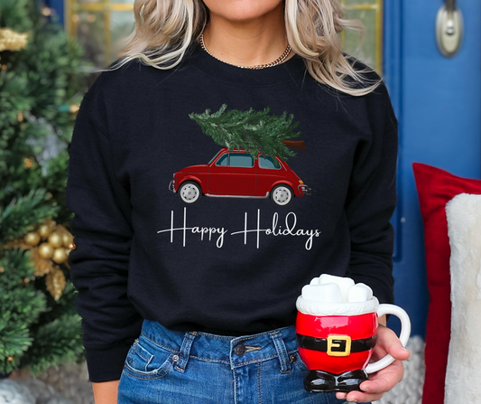 Happy Holidays Unisex Crewneck Sweatshirt