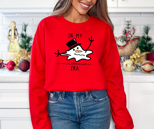 In My Meltdown Era Adult Unisex Crewneck Sweatshirt