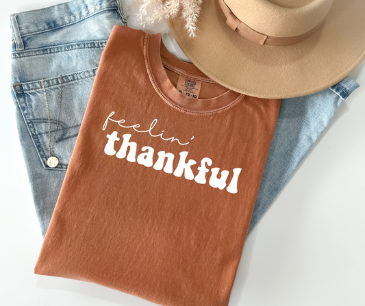 Feelin' Thankful Adult Unisex T-Shirt