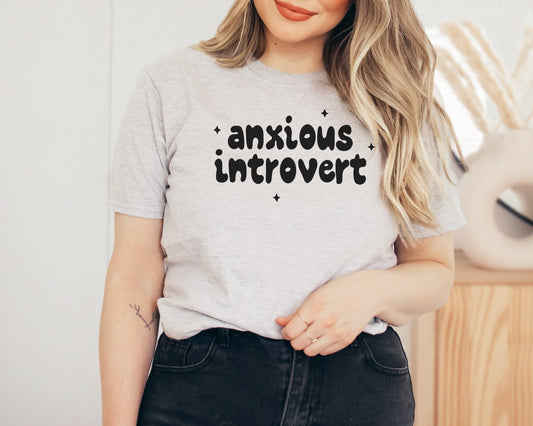 Anxious Introvert Unisex Neutral T-Shirt