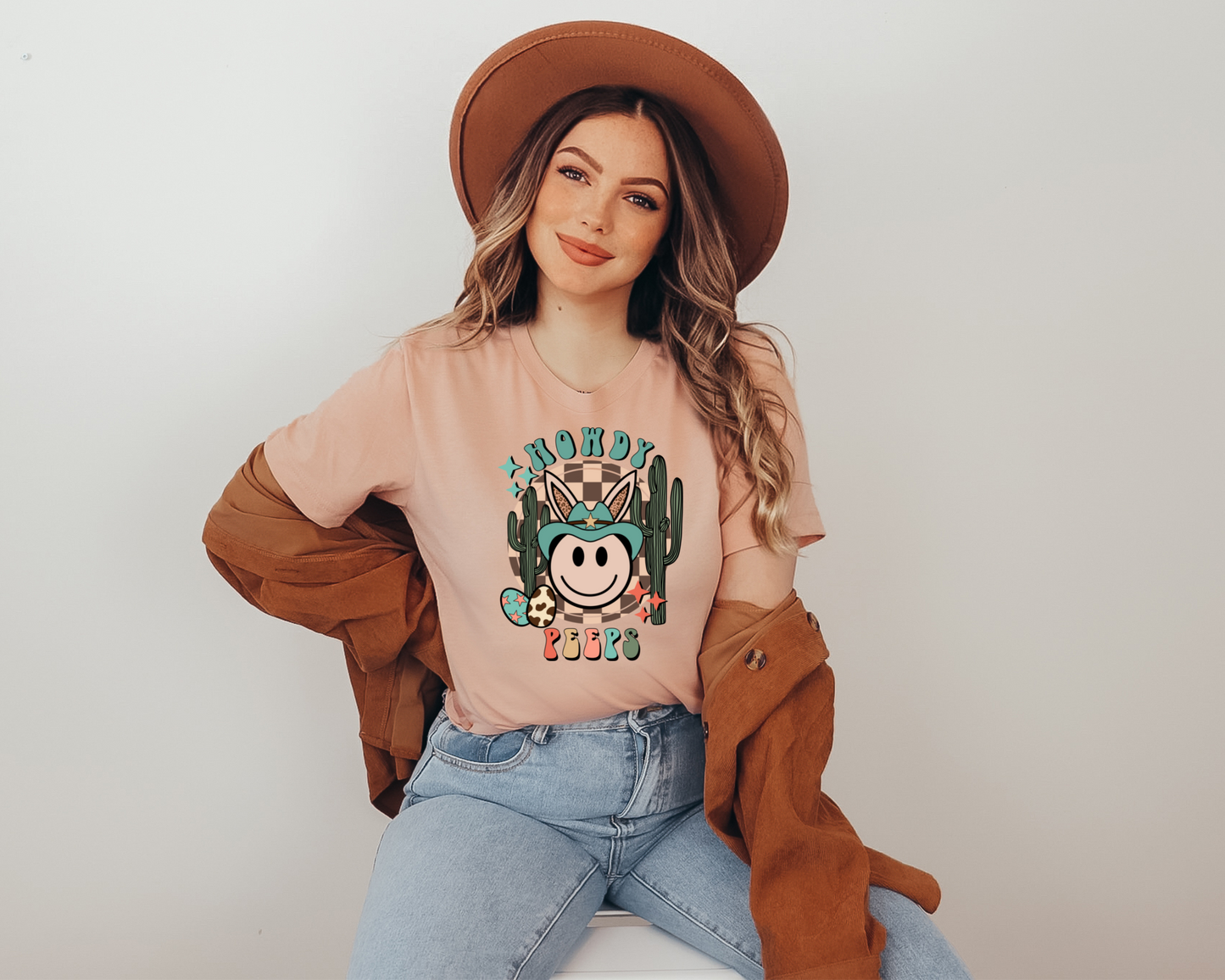 Howdy Peeps Unisex T-Shirt